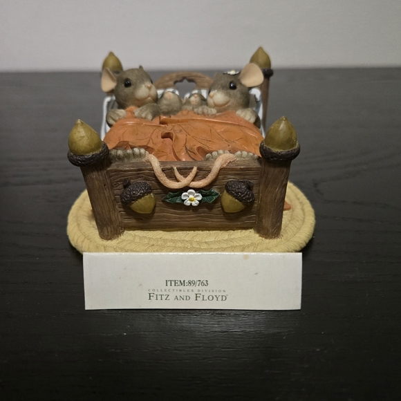 Fitz And Floyd Charming Tails The Honeymoon's Over - Picture 3 of 9